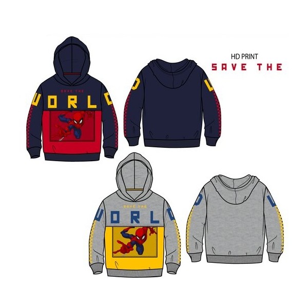 Sudadera capucha infantil Spiderman, Magic Disney