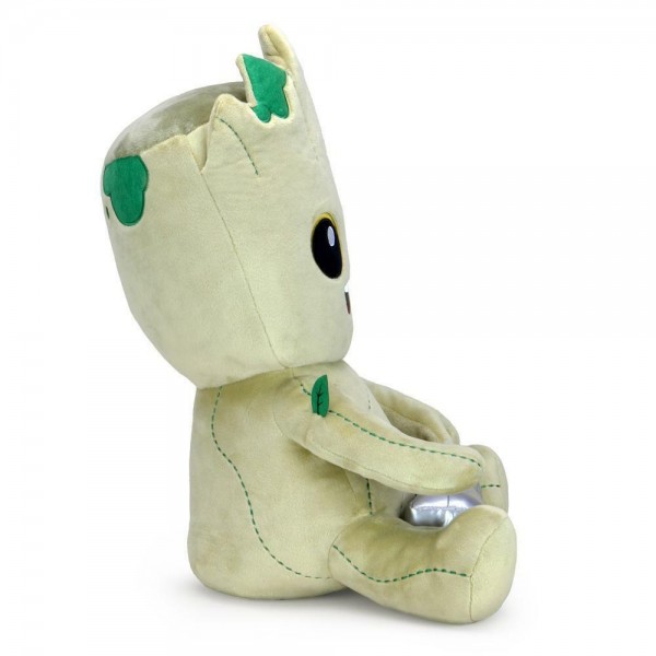 Guardianes de la galaxia Baby Groot con botón Hugme