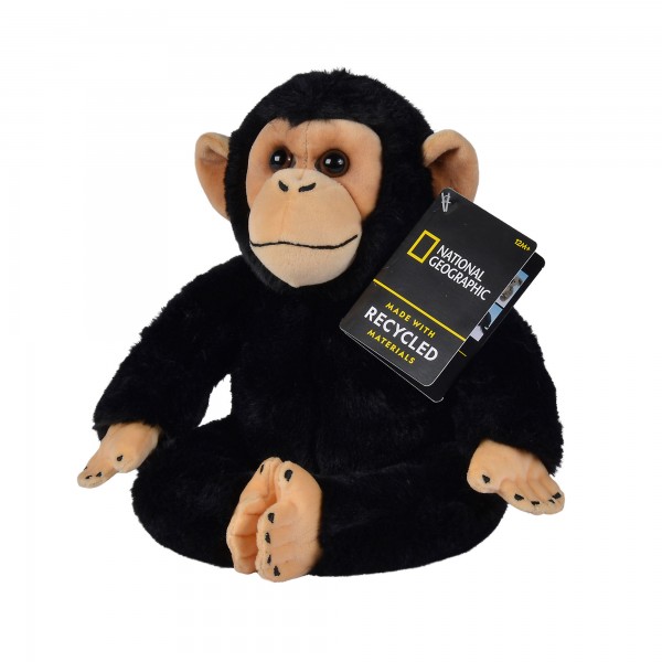 Peluche chimpancé National Geographic 25cm
