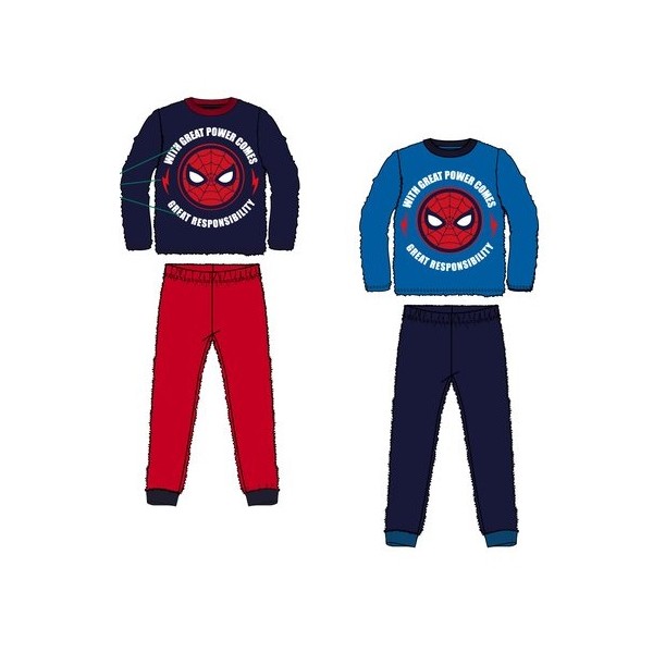 Pijama polar Spiderman infantil. Magic Disney