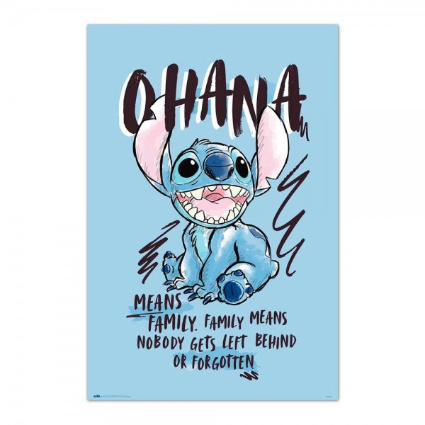 POSTER DISNEY STITCH