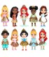 Mini Muñecas Princesas Disney Frozen II 8cm surtido