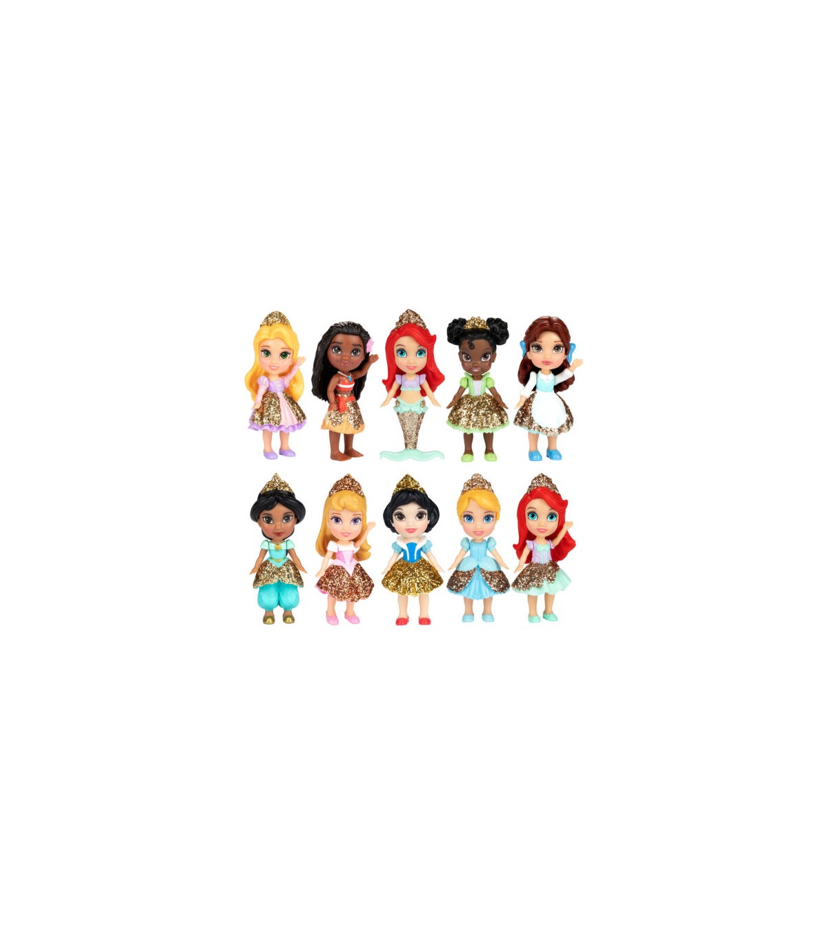 Mini Muñecas Princesas Disney Frozen II 8cm surtido, Magic Disney
