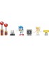 Super Sonic The Hedgehog shadow cerca de mí 2.5 "Figura de acción Diorama Set Nuevo