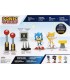 Super Sonic The Hedgehog shadow cerca de mí 2.5 "Figura de acción Diorama Set Nuevo