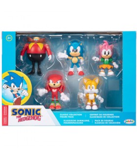 Blister 5 figuras Sonic The Hedgehog 6cm