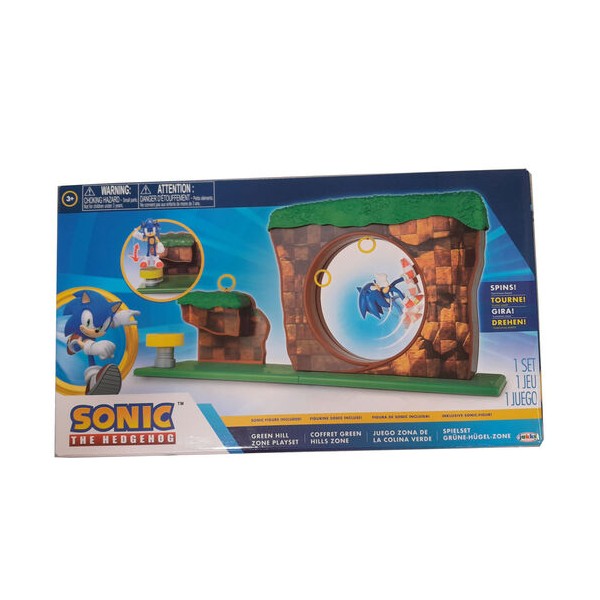 Playset La Colina Verde Sonic The Hedgehog