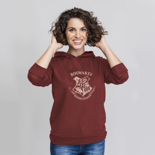 SUDADERA COTTON BRUSHED CAPUCHA HARRY POTTER