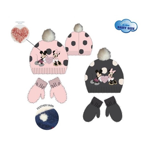 Gorro+guantes Minnie