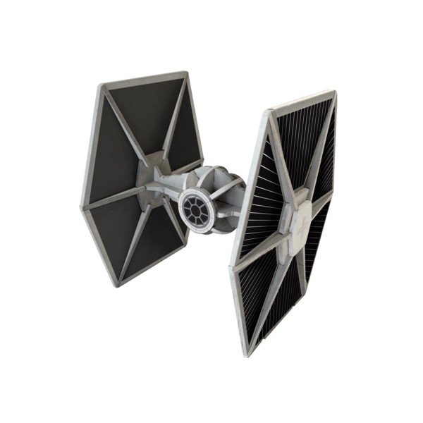 Maqueta madera para pintar Star Wars Tie Figther