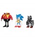Blister 3 figuras 30Th Anniversary Sonic The Hedgehog 10cm