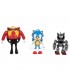 Blister 3 figuras 30Th Anniversary Sonic The Hedgehog 10cm