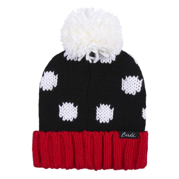 GORRO TRICOT PARCHES MINNIE