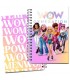 LIBRETA A5 TAPA DURA WOW GENERATION