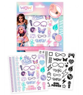 SET DE TATUAJES WOW GENERATION