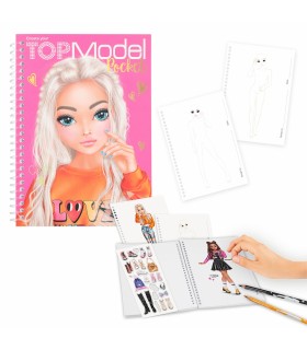 Cuaderno colorear TOPModel