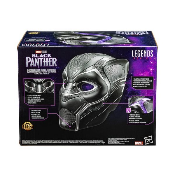 Réplica Casco Electrónico Marvel Black Panther