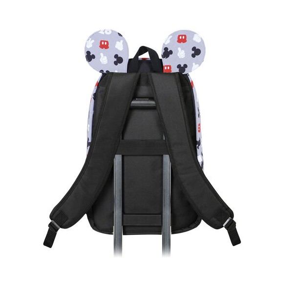 Mochila Grey Mickey Disney 41cm
