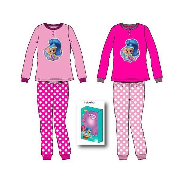 Pijama largo coralina de Shimmer And Shine
