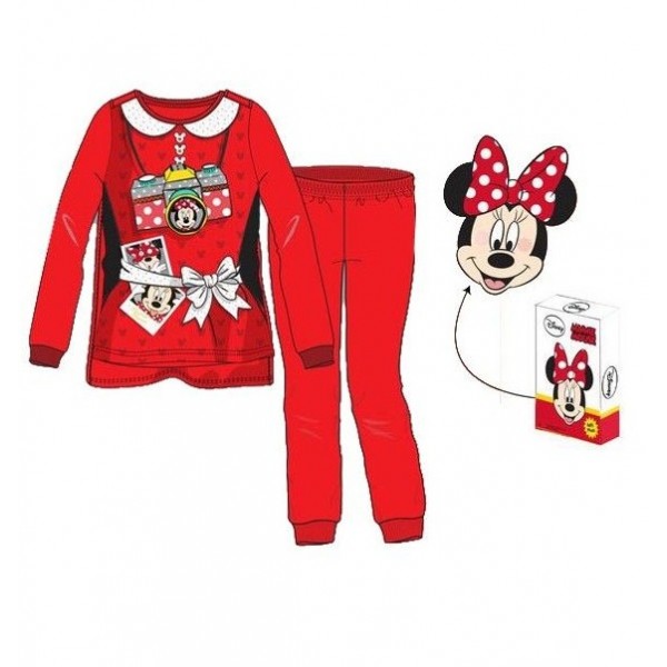 Pijama manga larga polar minnie mouse
