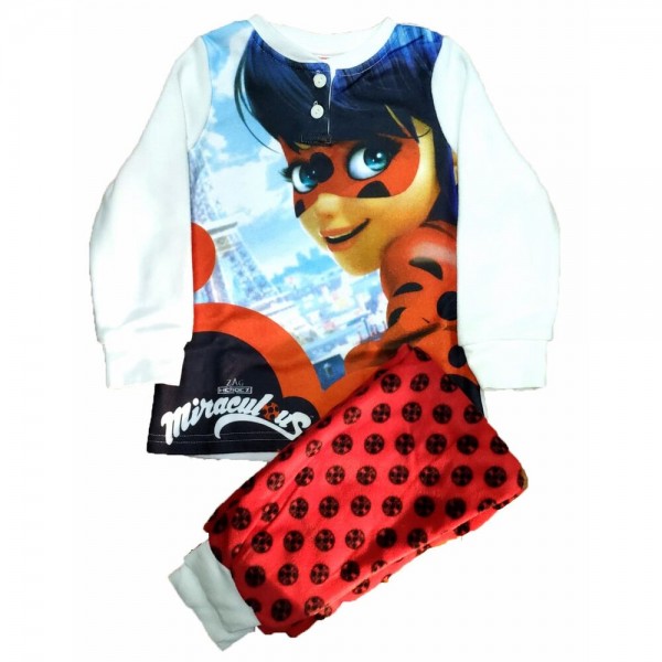 Pijama manga larga Ladybug