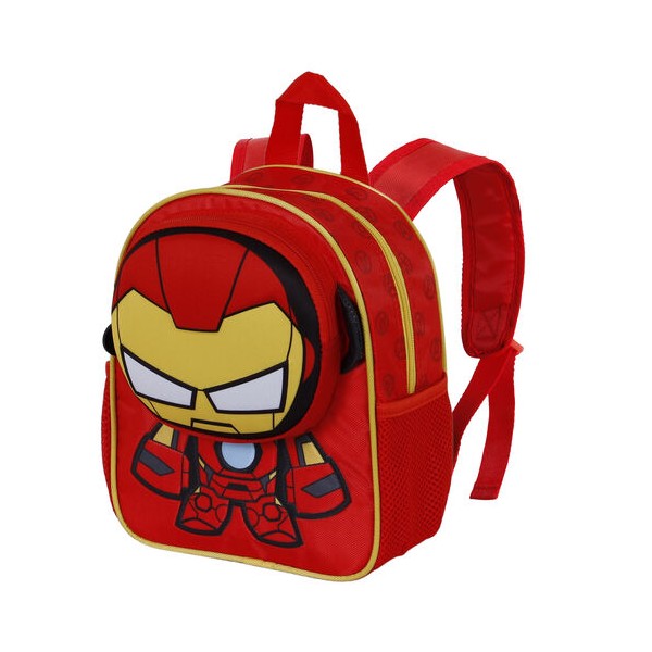 Mochila Bobblehead Iron Man Marvel