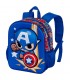 Mochila 3D Punch Capitan America Vengadores Avengers Marvel