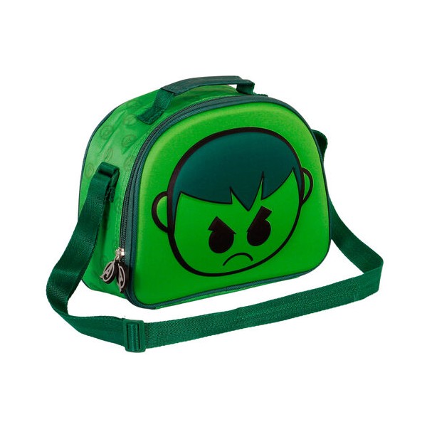 Bolsa portameriendas 3D Bobblehead Hulk Vengadores Avengers Marvel