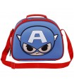 Bolsa portameriendas 3D Bobblehead Capitan America Vengadores Avengers Marvel
