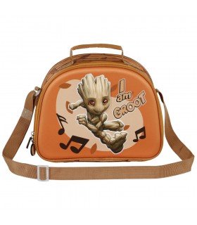 Bolsa portameriendas 3D Soundtrack I am Groot Marvel