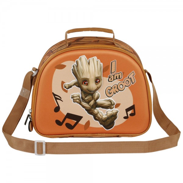 Bolsa portameriendas 3D Soundtrack I am Groot Marvel