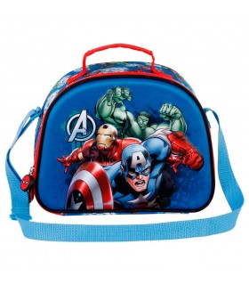 Bolsa portameriendas 3D Energy Vengadores Avengers Marvel