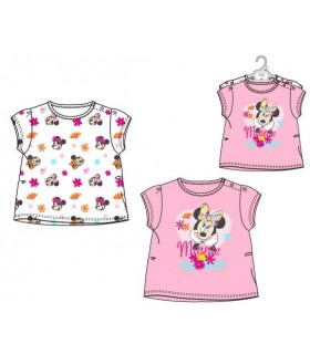 Lote 2 camisetas para bebé Minnie
