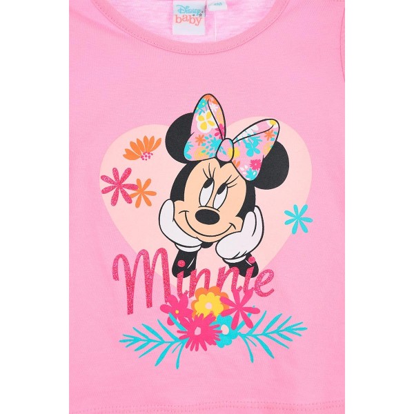 Lote 2 camisetas para bebé Minnie