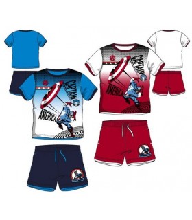 Conjunto para niñ@s Capitán America