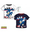 Camiseta infantil para niños Sonic