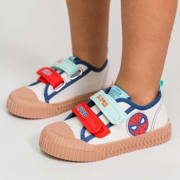 ZAPATILLA LONETA SUELA PVC VELCRO SPIDERMAN