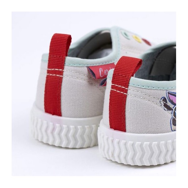 Zapatilla Loneta Suela Pvc Elásticos Paw Patrol