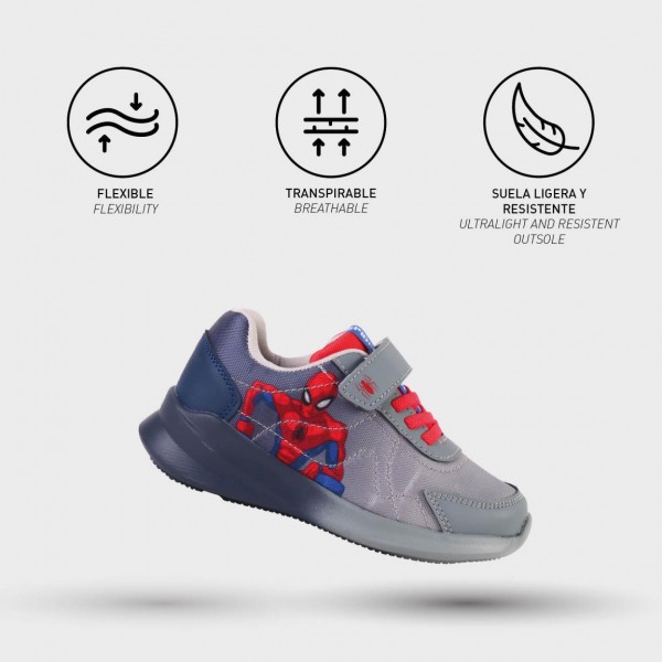 DEPORTIVA SUELA LIGERA EVA SPIDERMAN