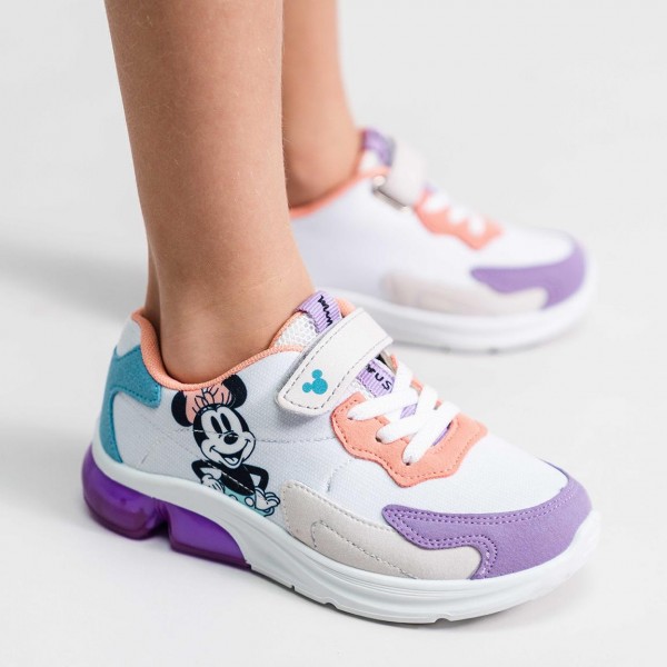 DEPORTIVA SUELA PVC CON LUCES MINNIE