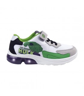 DEPORTIVA SUELA PVC CON LUCES AVENGERS HULK