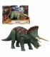 Jurassic World Dominion Triceratops Ruge y Golpea