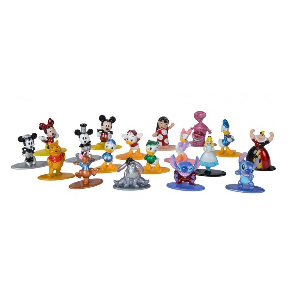Set 18 figuras Jada Disney Nanofiguras 4cm