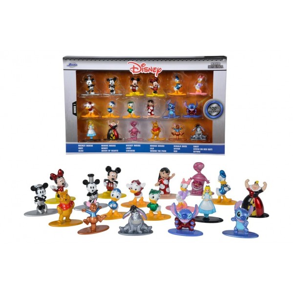 Set 18 figuras Jada Disney Nanofiguras 4cm
