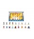 Set 18 figuras Jada Disney Nanofiguras 4cm