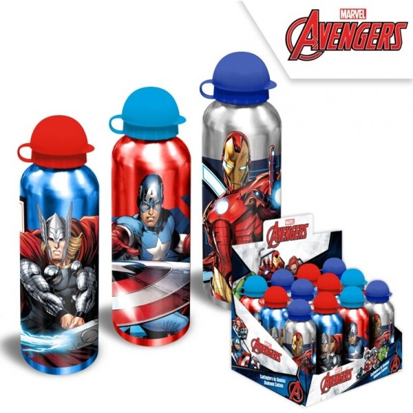 CANTIMPLORA ALUMINIO 500ML AVENGERS