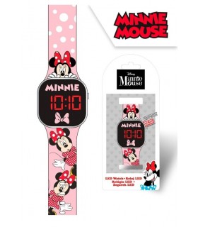 RELOJ LED MINNIE