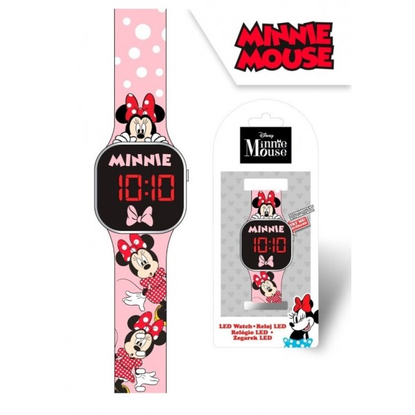 RELOJ LED MINNIE
