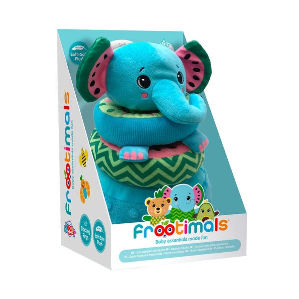 Peluche apilable Melany Melephant Frootimals