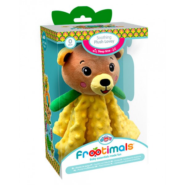 SLEEP TIME- DOUDOU CON PELUCHE BUBBA TROPIBEAR FROOTIMALS